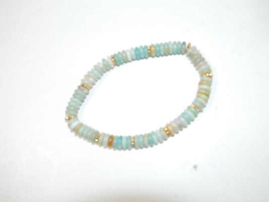Rondell Stretch Bracelet GF3097 Amazonite