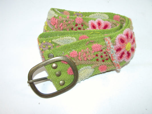 Embroidered Peruvian Belt Large GF3179