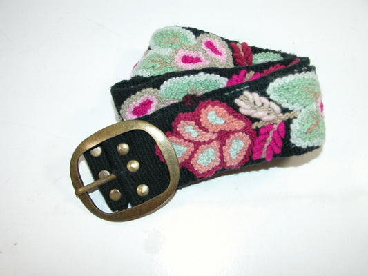 Embroidered Peruvian Belt Large GF3182