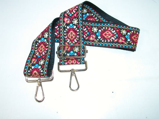 Embroidered Purse Strap GF3195