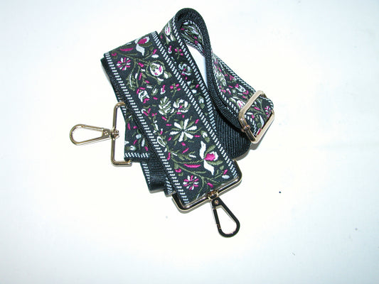 Embroidered Purse Strap GF3192