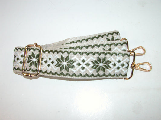 Embroidered Purse Strap GF3237