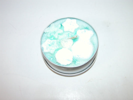 Tin Candle Snowflake Christmas GF3246