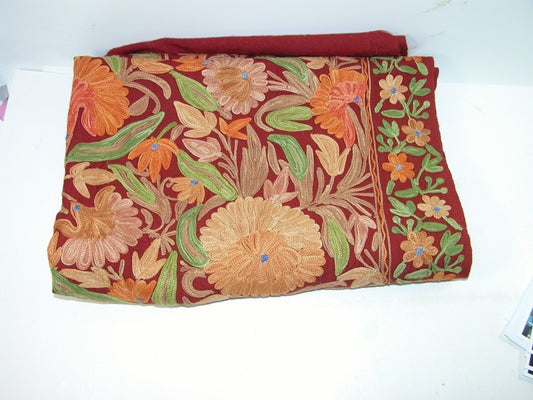 Embroidered Pashmina Fall Colors GF3251