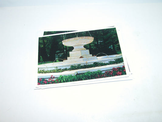 Ridgefield Fountain Painted Greeting Card GF3249