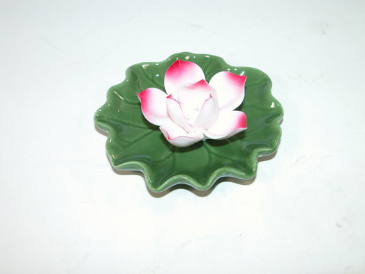 Porcelain Lotus Flower Incense Burner GF3262