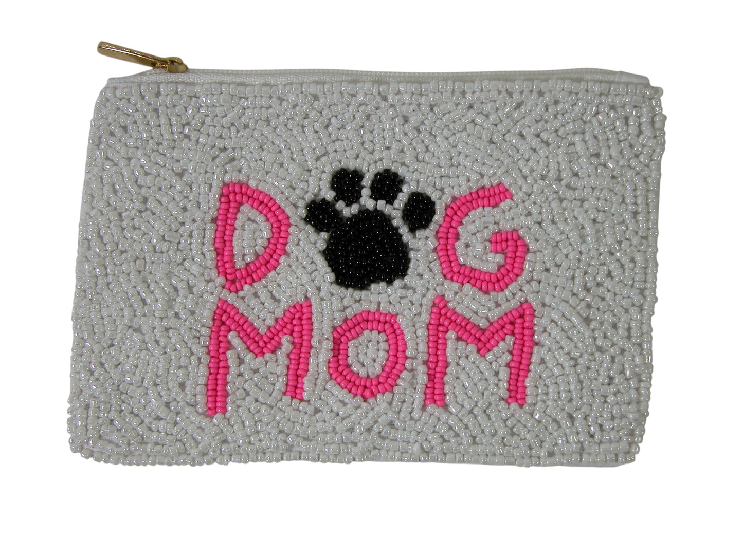 Beaded Coin Purse, Dog Mom (GF4228)