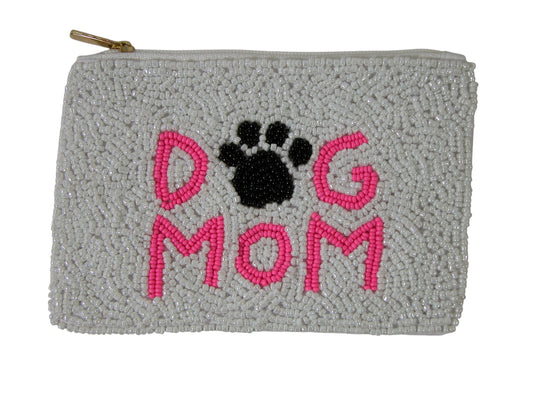 Beaded Coin Purse, Dog Mom (GF4228)