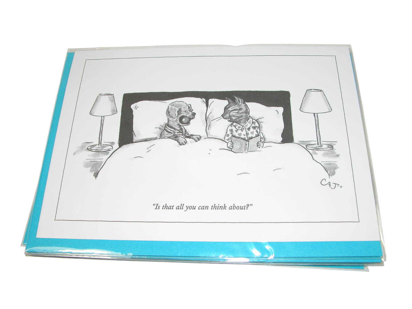 The New Yorker All You Can Think About Greeting Card GF3316