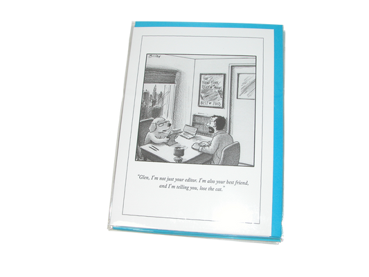 The New Yorker Editor Lose the Cat Greeting Card GF3315