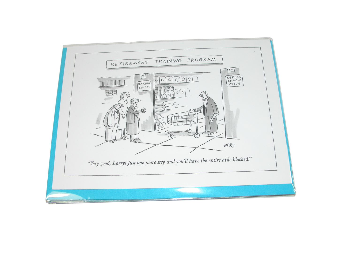 The New Yorker Retirement Training Greeting Card GF3313