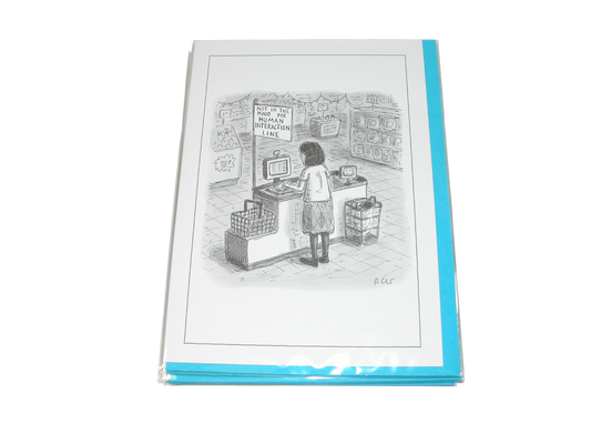 The New Yorker No Human Interaction Greeting Card GF3312
