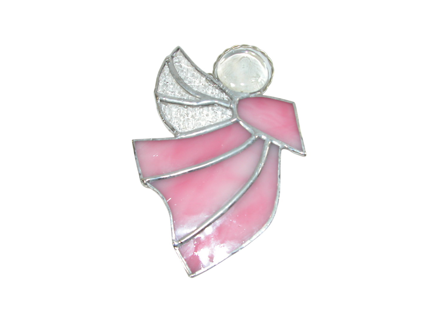 Pink Angel Stained Glass GF3345 by Lori