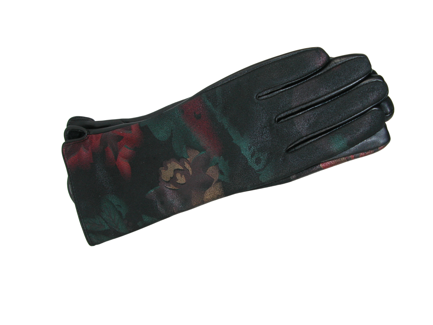 Hand Painted Leather Gloves GF3338