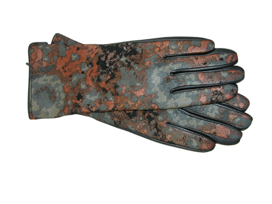 Hand Painted Leather Gloves GF3337