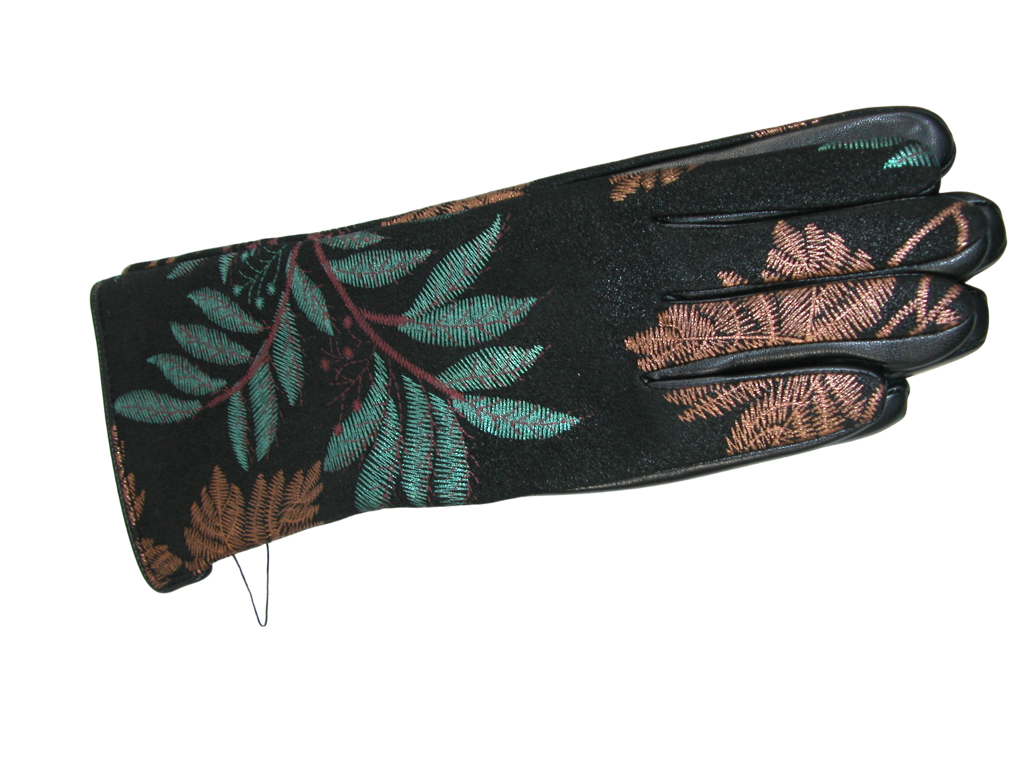 Hand Painted Leather Gloves GF3335