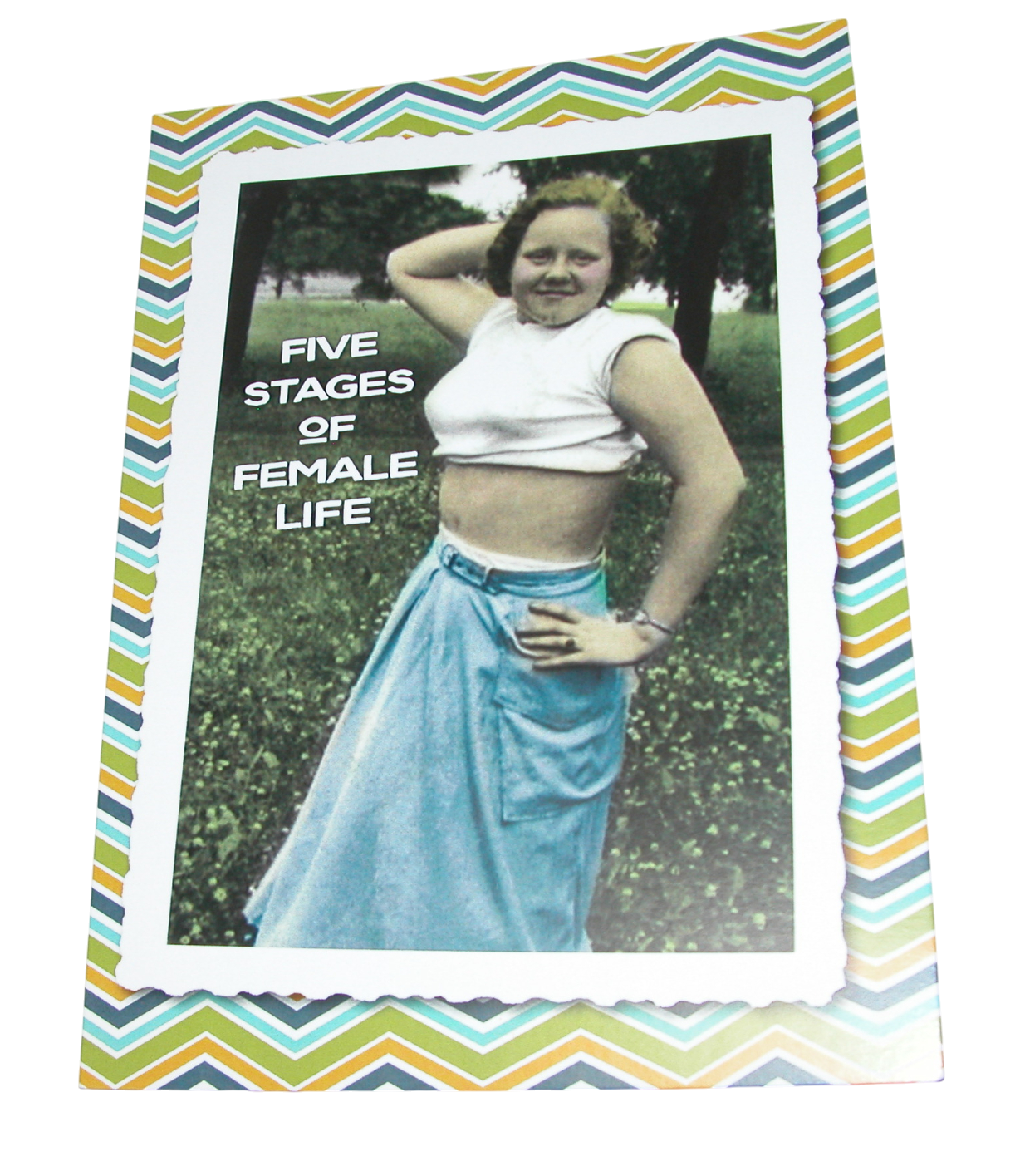 Greeting Card Five Stages of Female Life GF3368