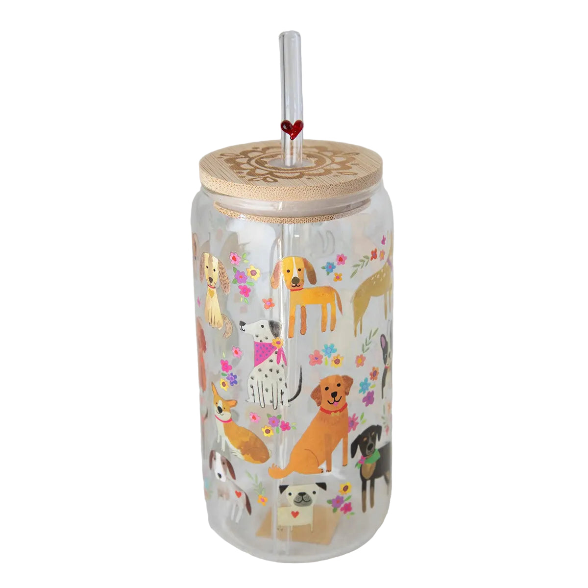 Glass Tumbler, Dog (GF1716)