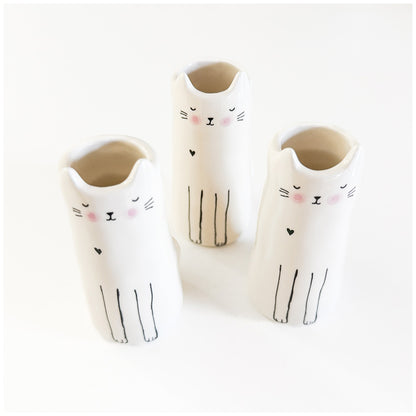 Little Bud Vase, Cat (GF1723)