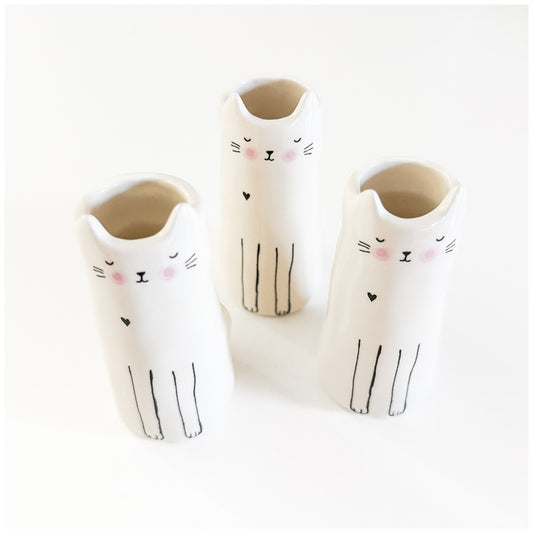 Little Bud Vase, Cat (GF1723)