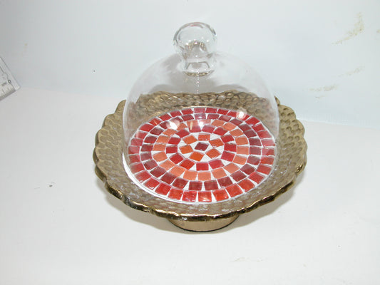 Mosaic Cheese Covered Tray GF2063