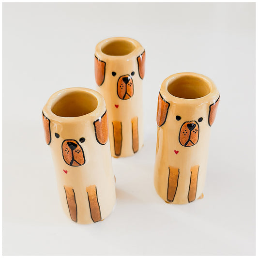 Little Bud Vase, Dog (GF2180)