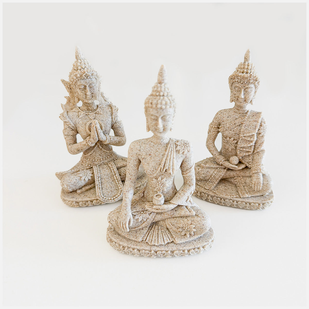 Sandstone Thai Buddhas (GF3261)
