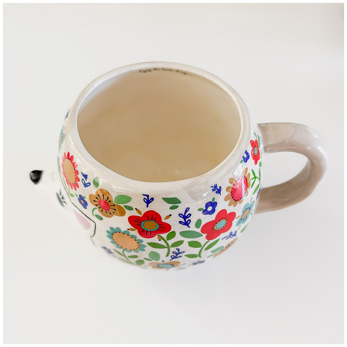 Folk Art Mug, Harriett the Hedgehog (GF3827)