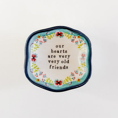 Artisan Trinket Dish, Old Friends (GF3334)