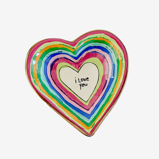 Heart Trinket Dish, I Love You (GF3517)