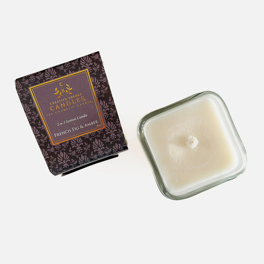 2-in-1 Lotion Candle, French Fig & Amber (GF3859)