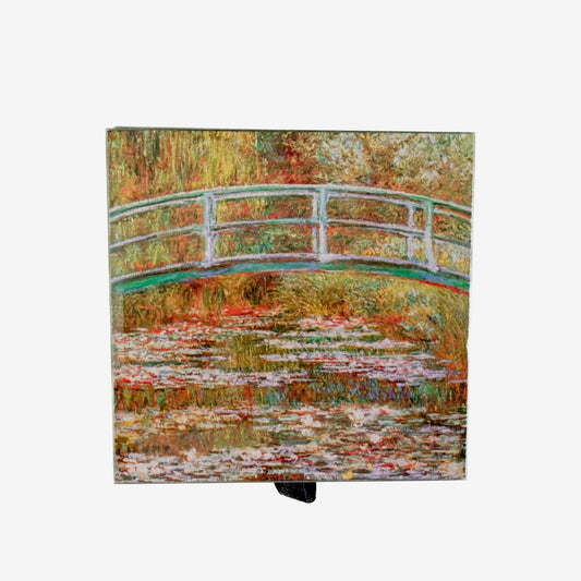 Glass Keepsake Box, Monet Bridge (GF3996)