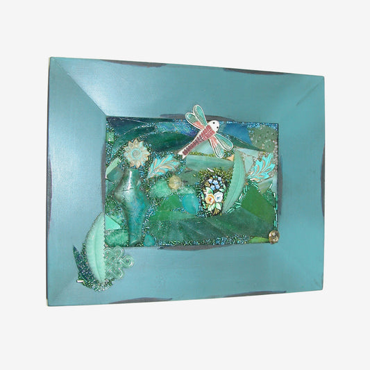 Mixed Media Artwork by Amy Kahn Russell (GF4027)