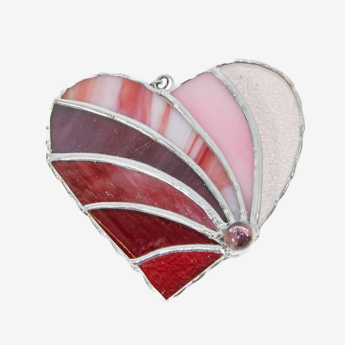 Stained Glass Heart Multi Color by LORI (GF4063)