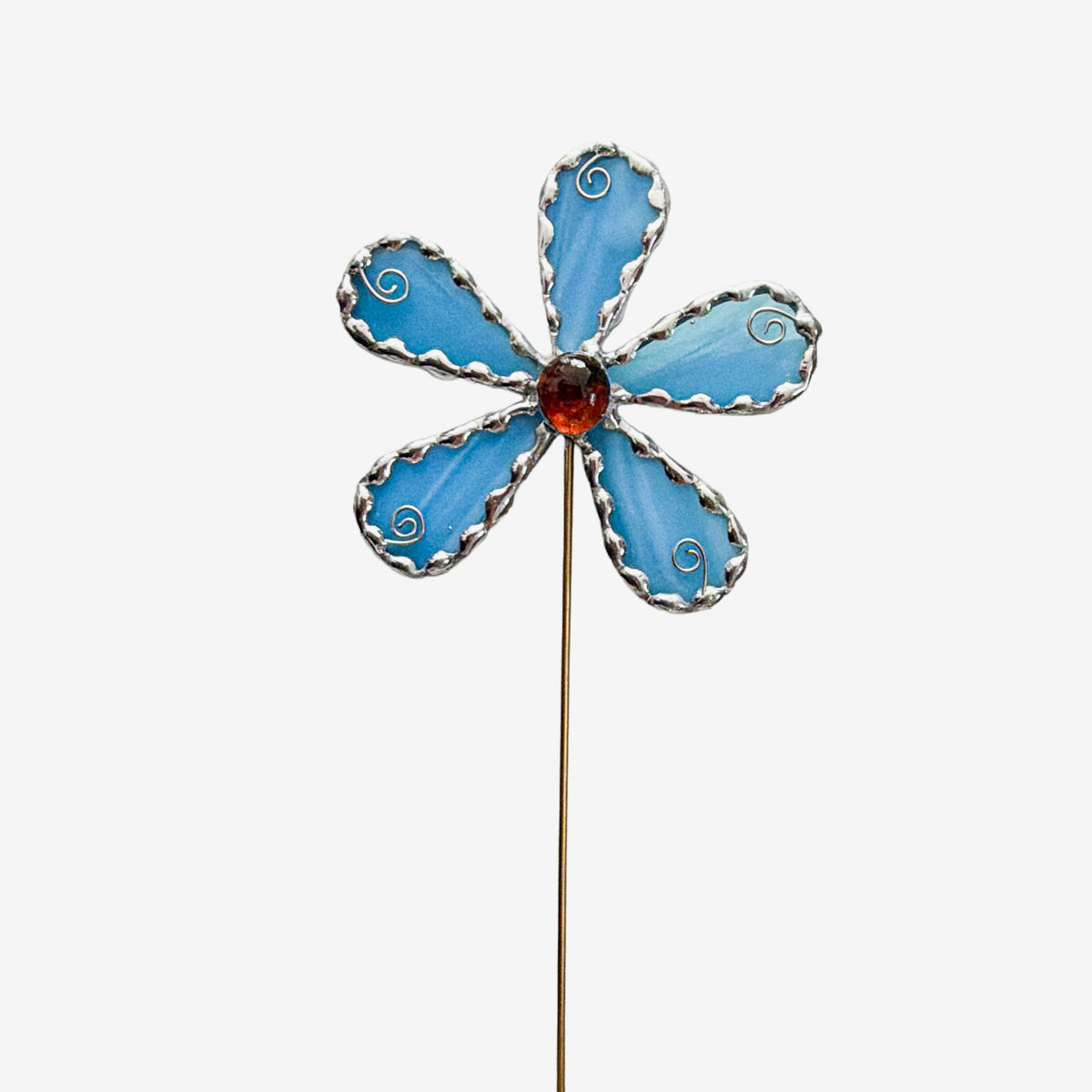 Stained Glass Flower Plant Ornaments, Small by LORI