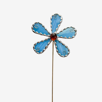 Stained Glass Flower Plant Ornaments, Small by LORI