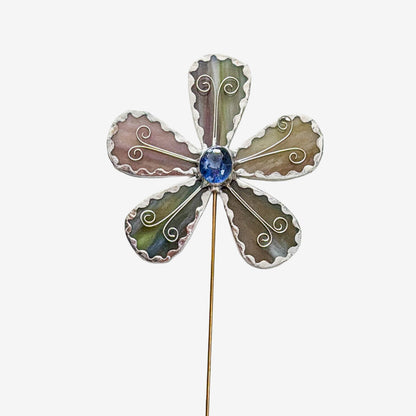 Stained Glass Flower Plant Ornaments, Medium by LORI