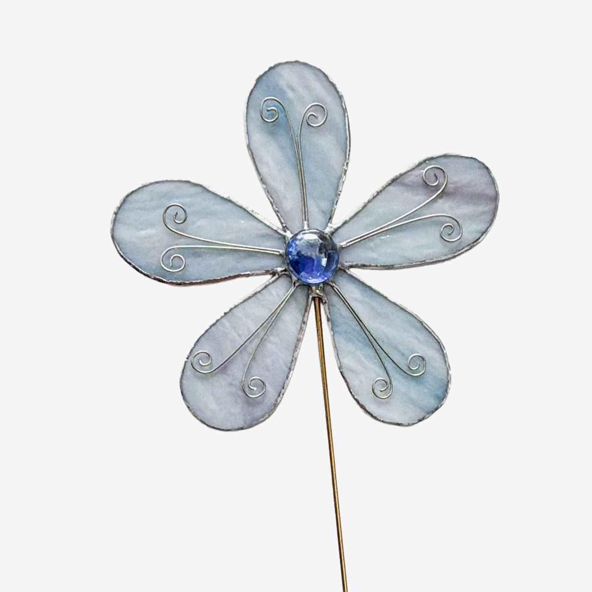 Stained Glass Flower Plant Ornaments, Large by LORI (GF4169)