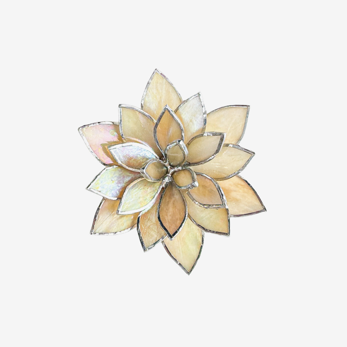 Stained Glass Lotus Flowers by LORI