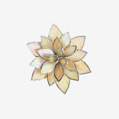 Stained Glass Lotus Flowers by LORI