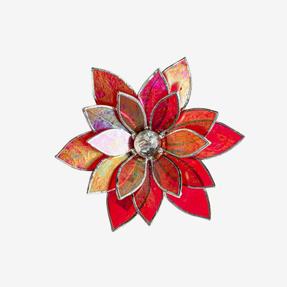 Stained Glass Lotus Flowers by LORI