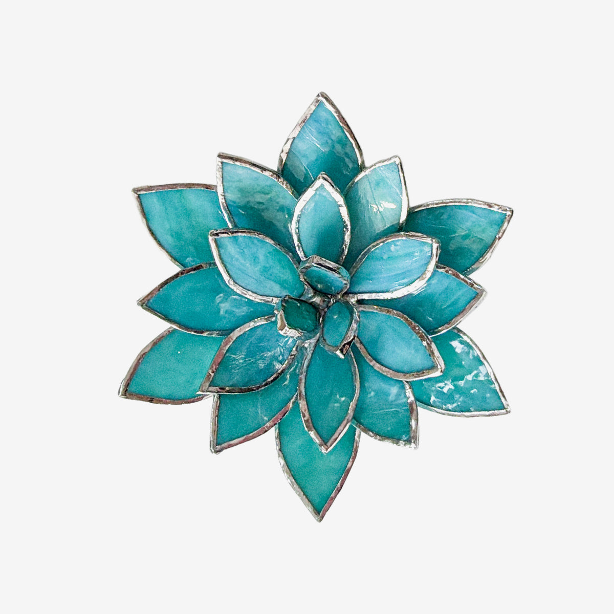 Stained Glass Lotus Flowers by LORI