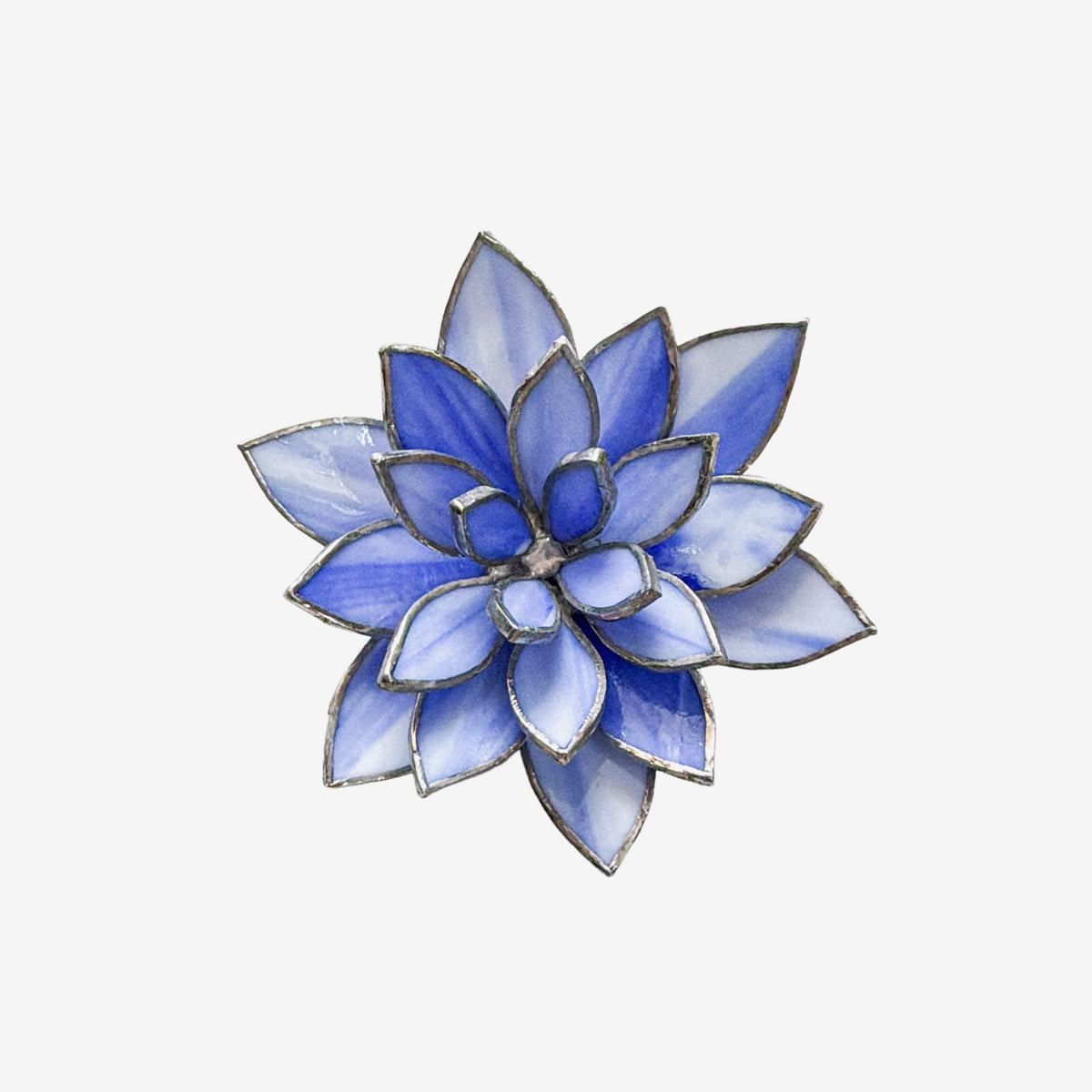 Stained Glass Lotus Flowers by LORI
