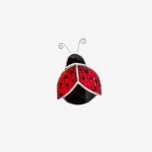 Stained Glass Ladybug Suncatchers by LORI (GF4180)