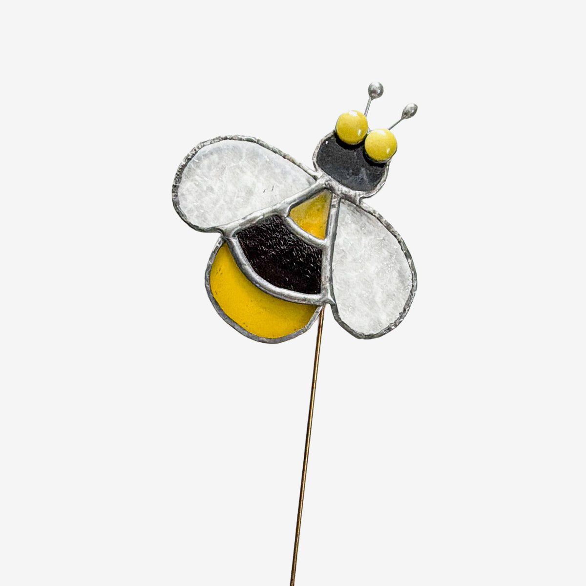 Stained Glass Bee Plant Ornaments by LORI