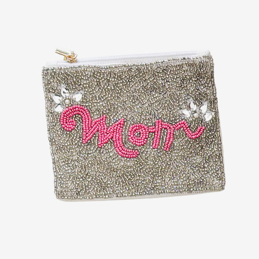 Beaded Coin Purse, Mom (GF4234)