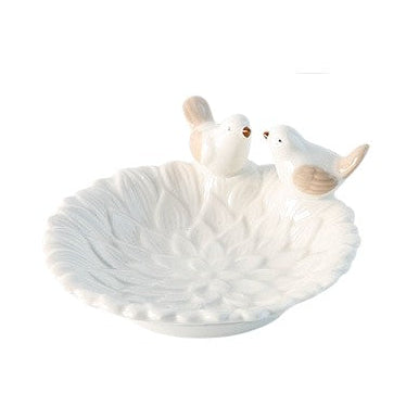 Two Birds with Leaf Trinket Jewelry Dish GF4429