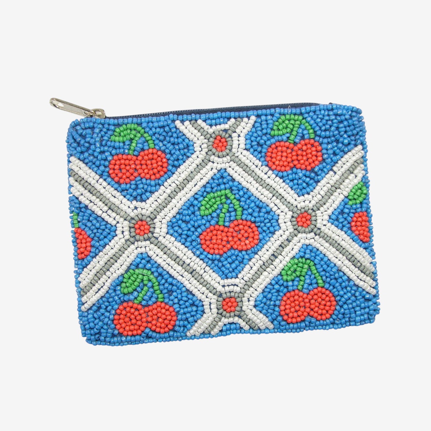 Beaded Coin Purse, Cherry (GF4617)