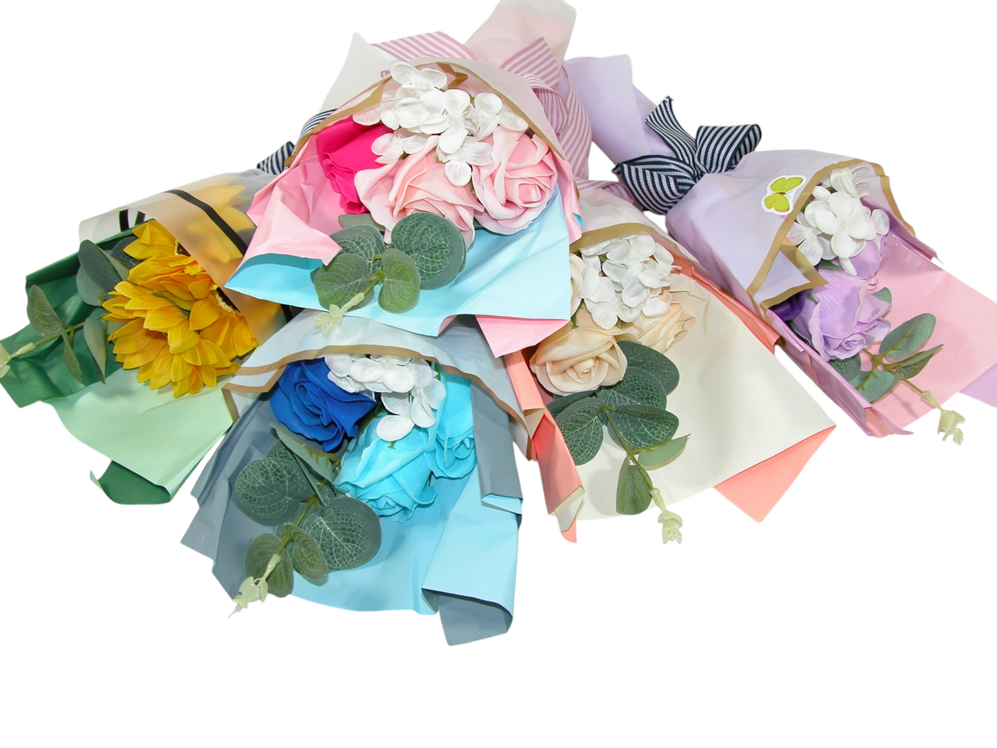 Soap Flower Bouquet (GF4713)