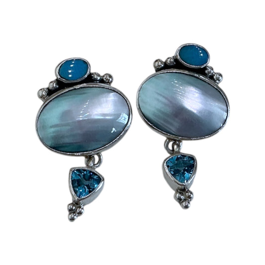 33928 Turquoise Sterling Silver Earrings